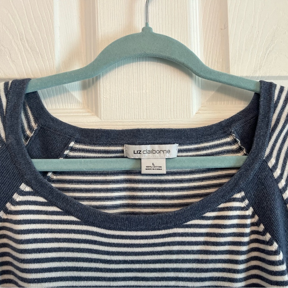 Liz Claiborne cotton sweater - Picture 4 of 4